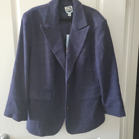 Women Wool Blazer size XXL NWT - Picture 4 of 4